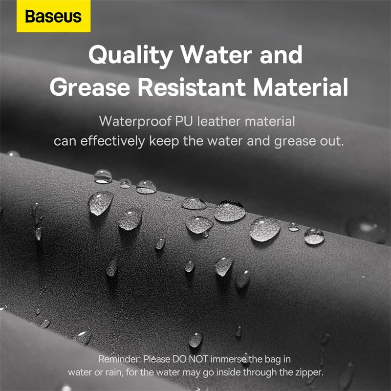 Baseus EasyJourney Series Storage Bag - Dark Gray - Image 3