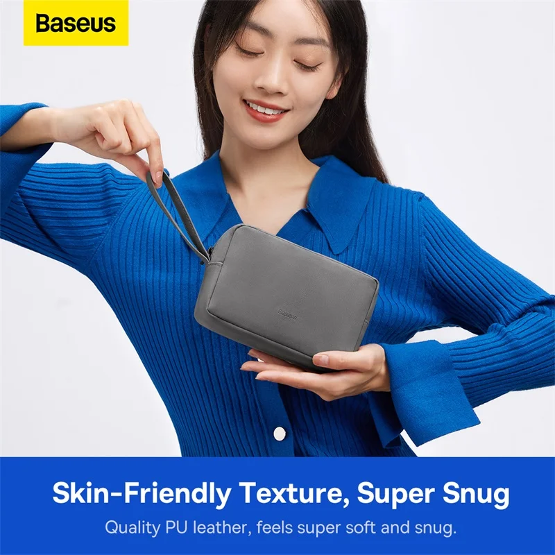 Baseus EasyJourney Series Storage Bag - Dark Gray - Image 5