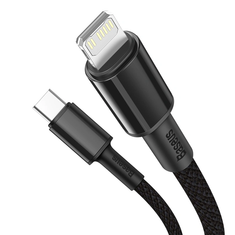 Baseus High Density Braided Fast Charging Data Cable Type-C to IP PD 20W - Image 6