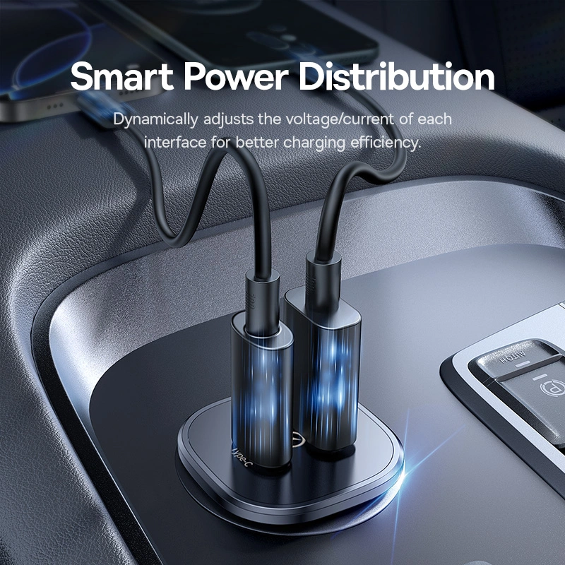 Baseus GoTrip DP1 Car Charger C+U 30W - Image 8