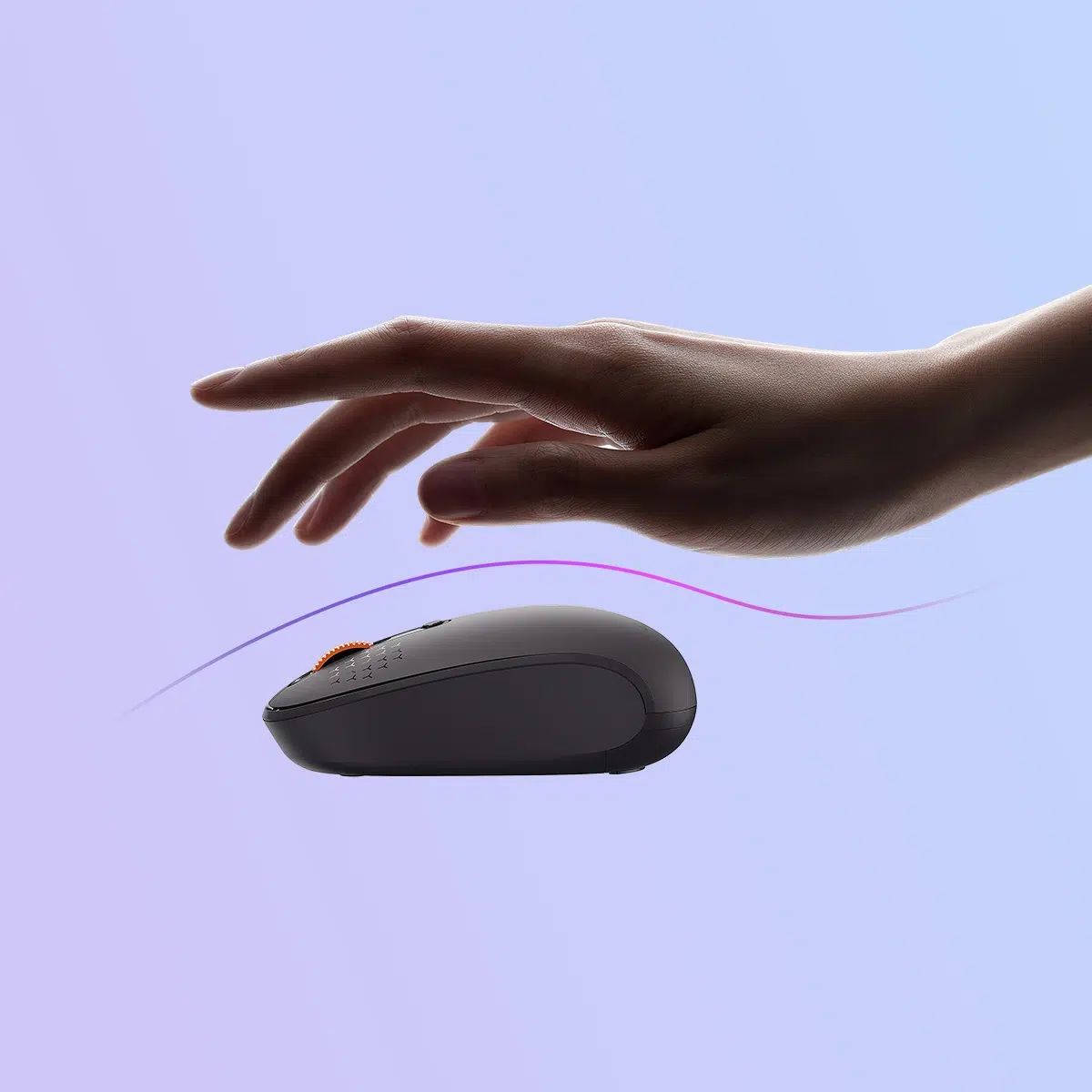 Baseus F01B Tri-Mode Wireless Mouse Frosted Gray - Image 5