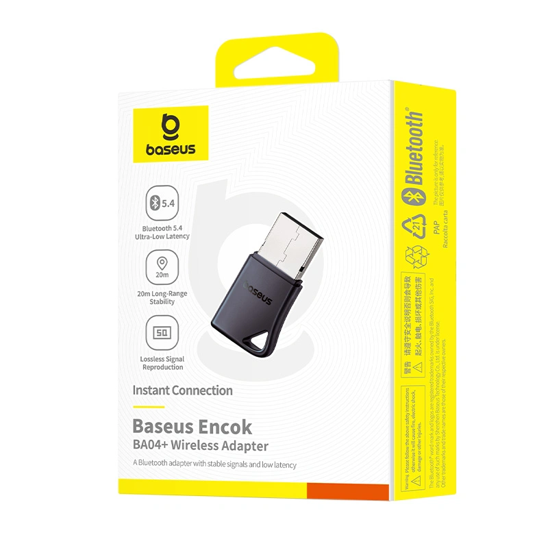 Baseus Wireless Adapter BA04 Black Bluetooth 5.1 Version - Image 3