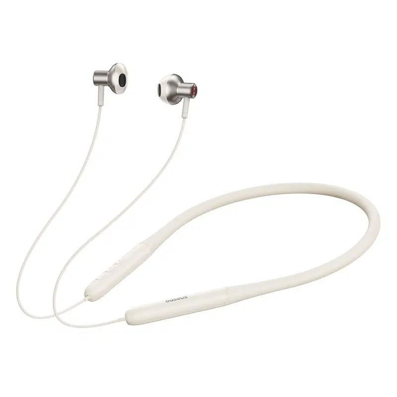 Baseus Bowie P1 Neckband Wireless Earphones Stellar White - Image 3