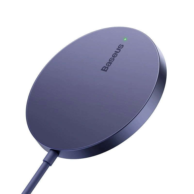 Baseus Simple Mini3 Magnetic Wireless Charger Black - Image 6